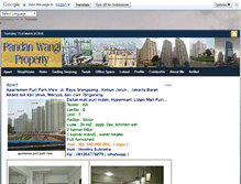 Tablet Screenshot of apartemen-murah.com